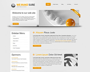 SilverLining Website Template