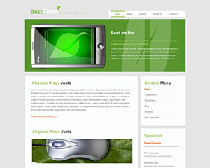 GreenyBox Website Template