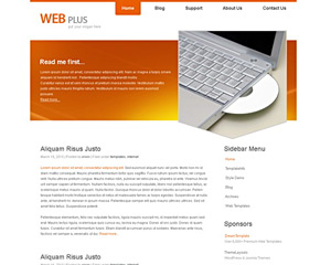 OrangeFocus Website Template